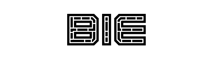 EC Bricks Regular  Free Fonts Download