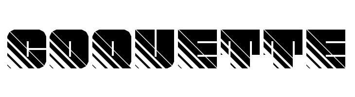 Fleshy Stripes Regular  Free Fonts Download