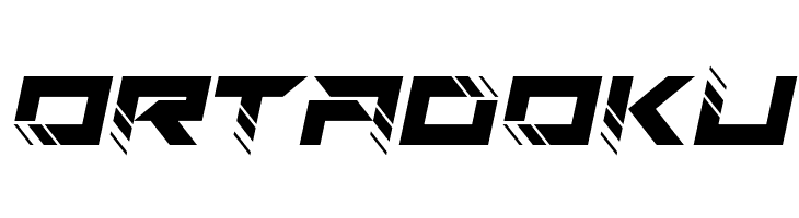 Auto Techno Italic  Free Fonts Download