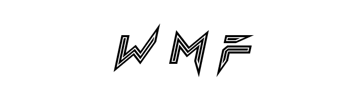 Lethal Injector Inline Italic  Free Fonts Download