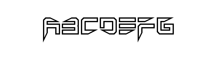 Lethal Injector Hollow Regular  Free Fonts Download