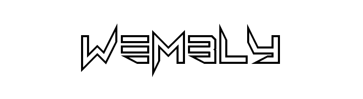 Lethal Injector Hollow Regular  Free Fonts Download