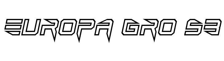 Lethal Injector Hollow Italic  Free Fonts Download