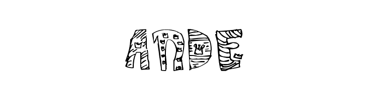 Crown Doodle {denne}  Free Fonts Download