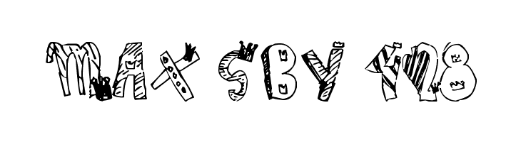 Crown Doodle {denne}  Free Fonts Download