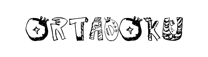 Crown Doodle {denne}  Free Fonts Download