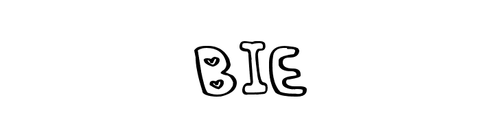 Denne Puffy-Hearts  Free Fonts Download