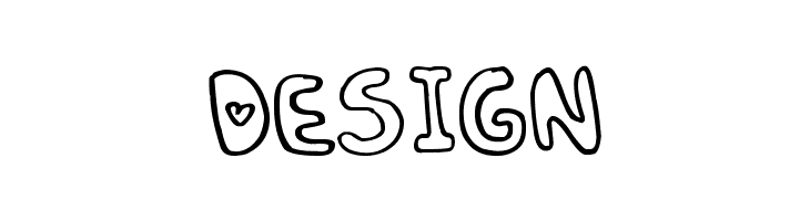 Denne Puffy-Hearts  Free Fonts Download