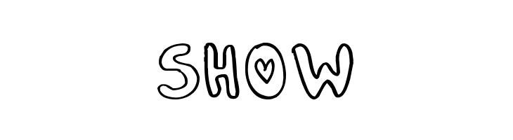 Denne Puffy-Hearts  Free Fonts Download