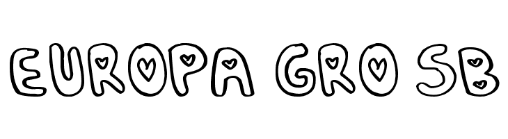 Denne Puffy-Hearts  Free Fonts Download