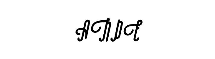 Revolage Script Rough Oblique  Free Fonts Download