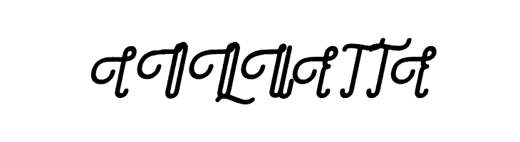 Revolage Script Rough Oblique  Free Fonts Download