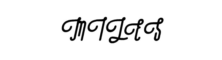 Revolage Script Rough Oblique  Free Fonts Download