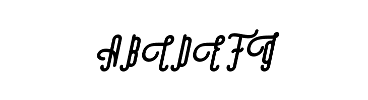 Revolage Script Oblique  Free Fonts Download