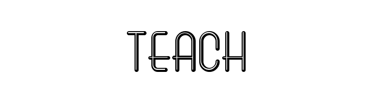 TEACH BeautySchoolDropoutII Font