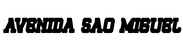 ROQUERO Extrude Italic Bold Italic  Free Fonts Download