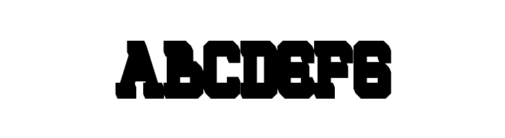 ROQUERO Extrude Bold  Free Fonts Download