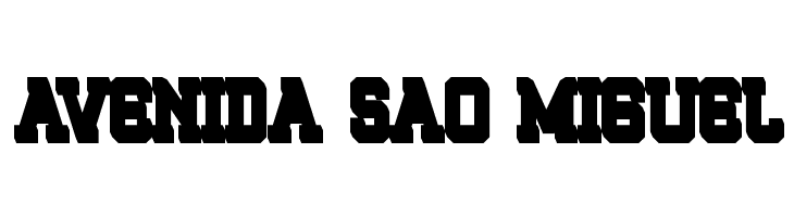 ROQUERO Extrude Bold  Free Fonts Download