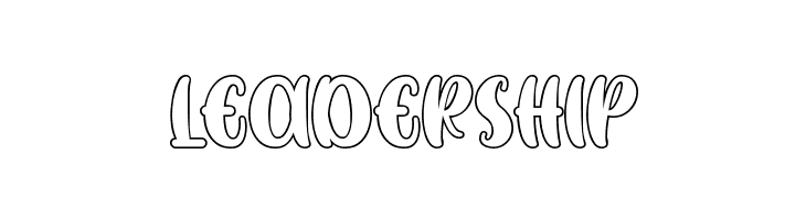 SWEET DUCK Personal Use Only Outline  Free Fonts Download