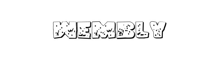 Land Shark Outline Grunge  Free Fonts Download