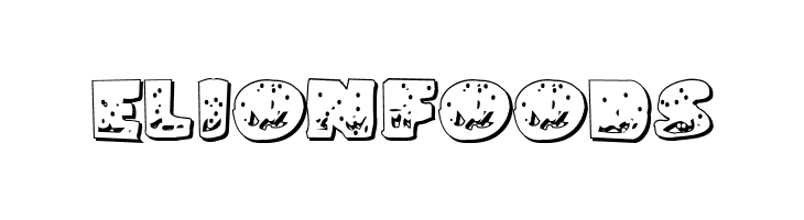 Land Shark Outline Grunge  Free Fonts Download
