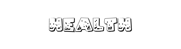 Land Shark Outline Grunge  Free Fonts Download