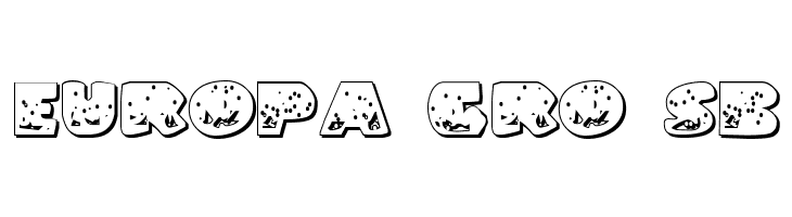 Land Shark Outline  Free Fonts Download