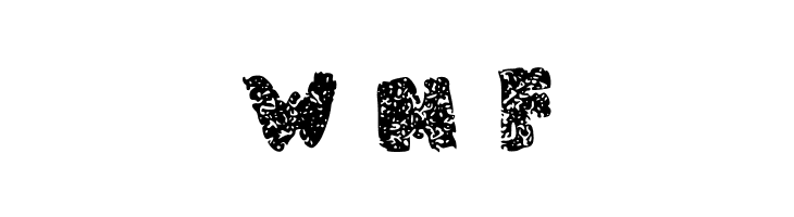 Lleno Destrozado Regular  Free Fonts Download
