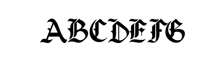 Baliga Blackletter  Free Fonts Download