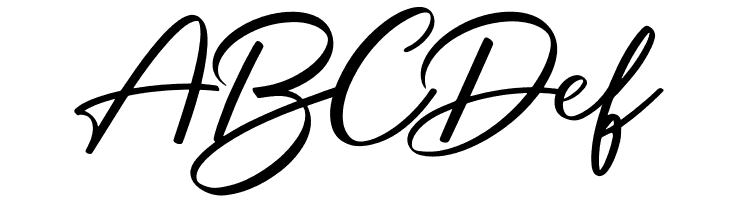 Procreate Signature  Free Fonts Download