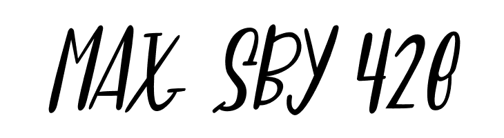 Sweet Panda Italic  Free Fonts Download