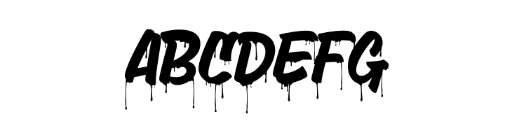Death Markers Drip  Free Fonts Download
