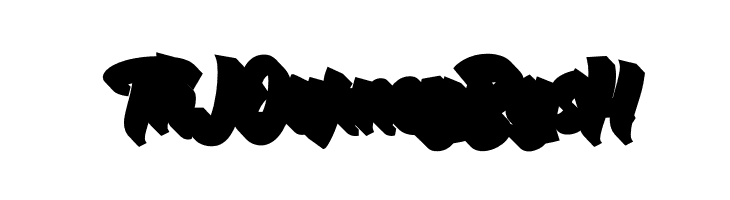 Bigroads Script Extrude Demo Extrude  Free Fonts Download
