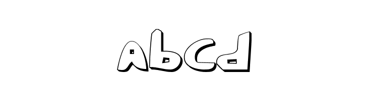 Crappity-Crap-Crap 3D  Free Fonts Download