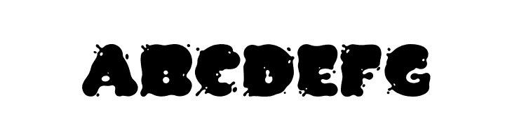 Spilt Ink  Free Fonts Download