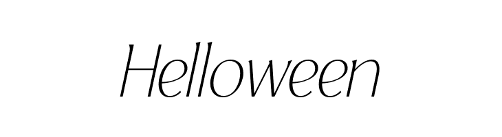 YorkieDEMO-ThinItalic  Free Fonts Download