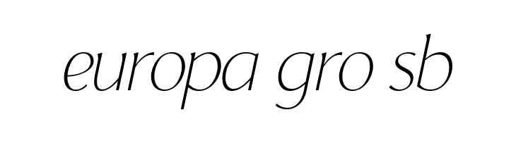 YorkieDEMO-ThinItalic  Free Fonts Download