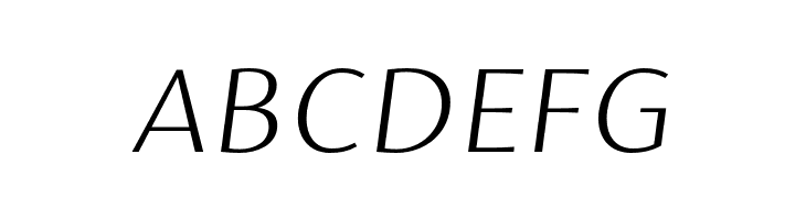 Cromlin DEMO ExtraLight Italic  Free Fonts Download