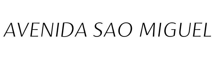 Cromlin DEMO ExtraLight Italic  Free Fonts Download