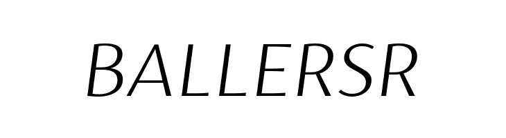 Cromlin DEMO ExtraLight Italic  Free Fonts Download