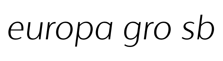 Cromlin DEMO ExtraLight Italic  Free Fonts Download