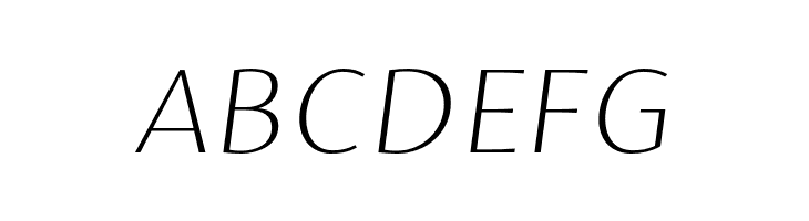 Cromlin DEMO Thin Italic  Free Fonts Download