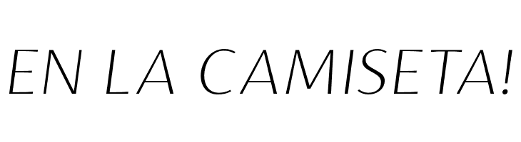 Cromlin DEMO Thin Italic  Free Fonts Download