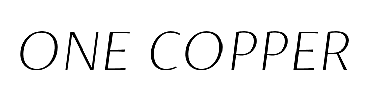 Cromlin DEMO Thin Italic  Free Fonts Download