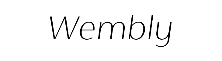 Cromlin DEMO Thin Italic  Free Fonts Download