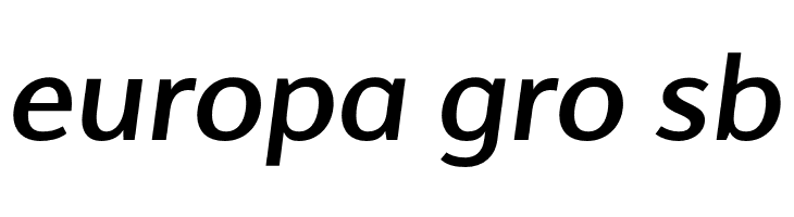 Cromlin DEMO SemiBold Italic  Free Fonts Download