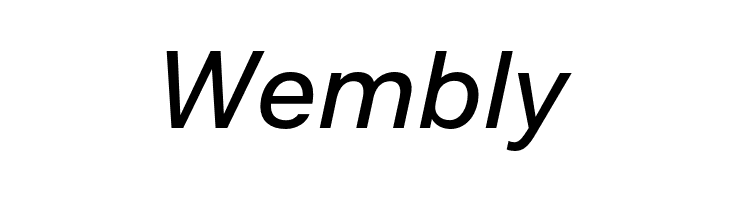 Mazin DEMO Medium Italic  Free Fonts Download