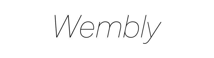 Mazin DEMO Thin Italic  Free Fonts Download