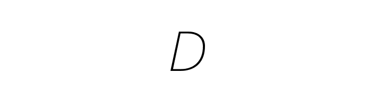 Mazin DEMO ExtraLight Italic  Free Fonts Download