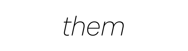 Mazin DEMO ExtraLight Italic  Free Fonts Download